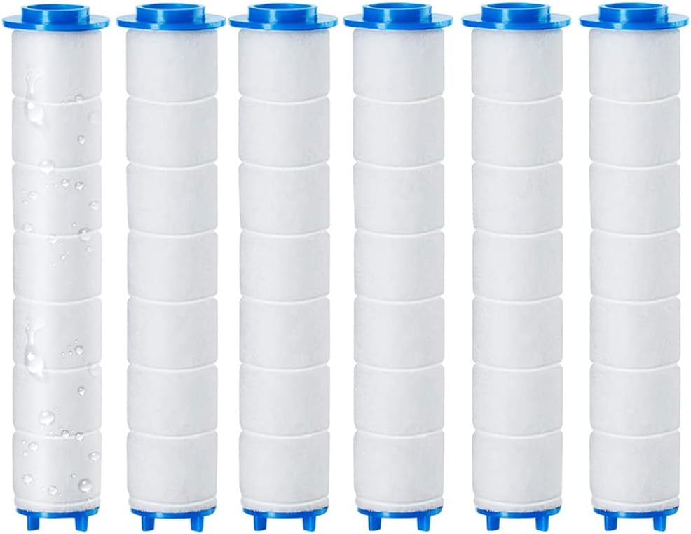 Pack de 6 Filtros para Cabezal de Ducha PURWATER ™